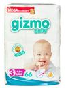 Подгузники Gizmo №3 4-9кг 66шт