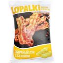 Кукурузные изделия Lopalki со вкусом Бекона и жареного лука, 50 г