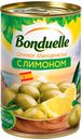 Оливки Bonduelle Мансанилья с лимоном, 314мл