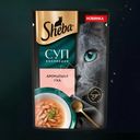 Корм Sheba Суп  с добавлением форели для взрослых кошек 70г