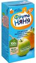 Сок детский с мякотью ФрутоНяня Яблоко и груша, с 5 месяцев, 0,2 л
