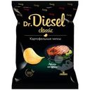 Чипсы Dr. Diesel из натурального картофеля со вкусом лосось на гриле 120г