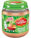 Пюре Сады Придонья Яблоко-персик, с 5 месяцев, 120 г