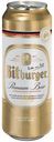 Пиво Bitburger Premium PILS светлое фильтрованное 4,8%, 500 мл