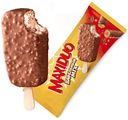 Мороженое Maxiduo Вафельный Mix сливочное двухслойное с какао в шоколадной глазури из злаков 8%, 63г