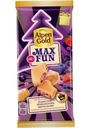 Шоколад Alpen Gold МaxFun Ягодный микс, взрывная карамель, шипучие шарики белый 140г