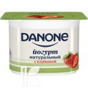 Йогурт DANONE клубника 2,9% 110г
