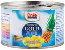 Ананасы Dole Tropical Gold кусочками в соке, 227 г