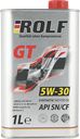 Масло моторное ROLF GT SAE 5W-30 API SN/CF, синтетическое, 1л