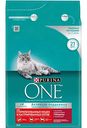 Корм для стерилизованных кошек и котов Purina One с говядиной и пшеницей, 3 кг