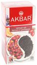 Чай черный Akbar яблоко и шиповник в пакетиках 1,5 г x 25 шт