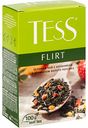 Чай зелёный Tess Flirt с клубникой и ароматом белого персика, 100 г