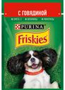 Корм Friskies с говядиной в подливе для собак, 85г