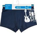 Трусы для мальчика Donland Boys с цветной резинкой Little Rock Star цвет: нави/белый размер: 134-140, 134-140 р-р