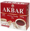 Чай черный Akbar Красно-белая серия в пакетиках 2 г х 100 шт
