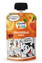 Пюре Оранжевый микс из яблок, персиков, моркови и апельсинов, ФрутоKids, 90 г