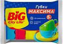 Губка МАКСИМА, Фрекен Бок, для посуды, 5шт