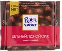 Шоколад темный Ritter-Sport с цельным лесным орехом, 100 г