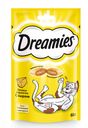 Лакомство Dreamies для кошек, подушечки с сыром, 60 г