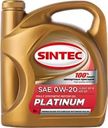 Масло моторное SINTEC Platinum 7000 0W-20 GF-6А, синтетическое, 4л