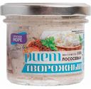 Риет лососевый Лунское море творожный, 100 г