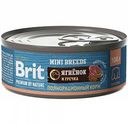 Корм для собак мелких пород влажный Brit Premium By Nature с ягненком и гречкой, 100 г