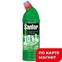 Гель чистящий САНФОР, Универсальный Зеленое яблоко, 750г