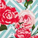 Полотенце Collorista Цветочный сад вафельное 35*58см