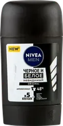 Дезодорант-антиперспирант стик мужской NIVEA Men Original Черное и Белое