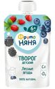 Творог Фрутоняня с лесными ягодами обогащенный витамином D3 4.2%, 90г