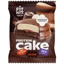 Десерт Fit Kit Кейк со вкусом шоколадный фондан протеиновый глазированный 50г