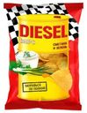 Чипсы Turbo Diesel картофельные вкус Сметана и зелень 75г