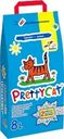 Наполнитель глиняный для туалета домашних животных PRETTYCAT впитывающий 
ваниль, 4кг