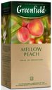 Чай Greenfield Peach mellow peach зеленый (1.8г x 25шт), 45г