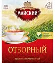 Чай МАЙСКИЙ черный цейлон высший сорт, 100 пакетиков, 200г