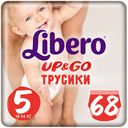 Трусики Libero Up&Go, макси плюс, 10-14кг, 68 шт