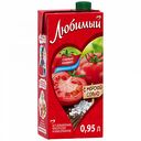 Нектар Любимый Спелый томат с морской солью, 0,95 л