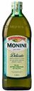 Масло оливковое Monini Extra Virgin Delicato нерафинированное, 1 л