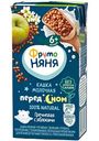 Каша гречневая молочная ФрутоНяня Перед сном яблоко с 6 месяцев, 200мл