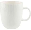 Кружка фарфоровая Atmosphere of art Ridge цвет: молочно-белый, 350мл
