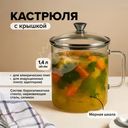 Кастрюля с крышкой, O'Kitchen, 1,4 л