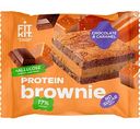 Брауни протеиновый Fit Kit Brownie шоколад-карамель, 40г