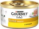 Консервы Gourmet Goldдля кошек, паштет с курицей, 85 г
