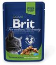 Корм для стерилизованных кошек Brit Premium с курицей, 100 г