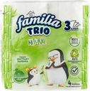 Туалетная бумага 3х слойная Фамилия трио нэйчрал 140 листов Хаят Маркетинг м/у, 4 шт