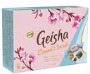 Шоколадные конфенты Geisha с начинкой из тертого ореха со вкусом ириса и с морской солью Fazer 150г
