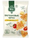 Чипсы протеиновые Вкус & Польза Три сыра и томат, 40г