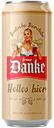 Пиво FRAU DANKE® светлое фильтрованное 4,5%, 0,45л