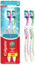 Зубная щетка Colgate Макс Блеск 1+1 средняя жесткость PROMO