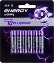 Элемент питания ENERGY BY LENTEL Alkaline battery, Арт. AAA LR03-12B